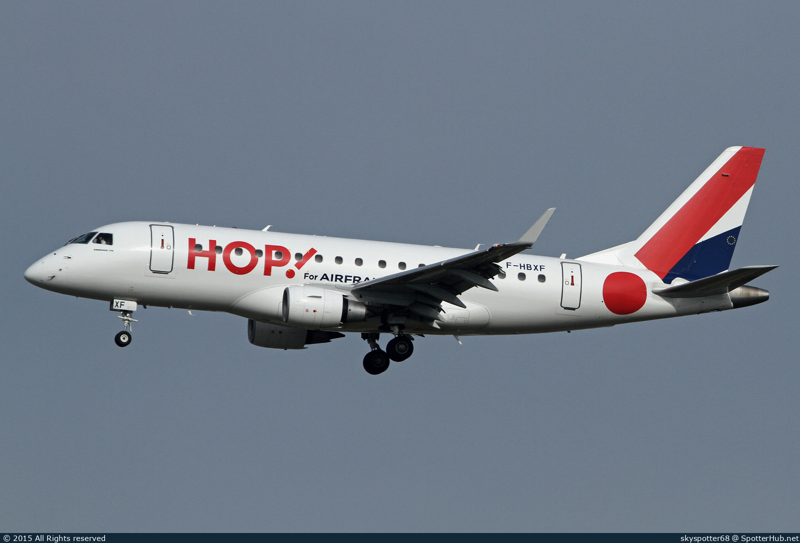 Photo of F-HBXF - Embraer ERJ-170STD operated by Air France HOP