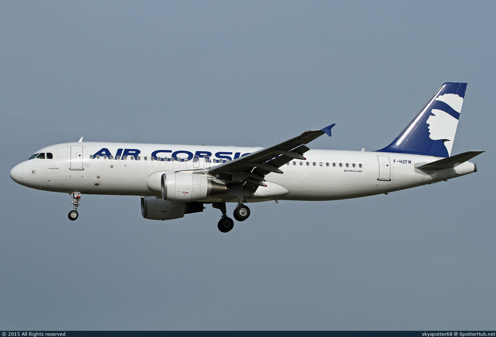 Photo of F-HZFM - Airbus A320-216 operated by Air Corsica