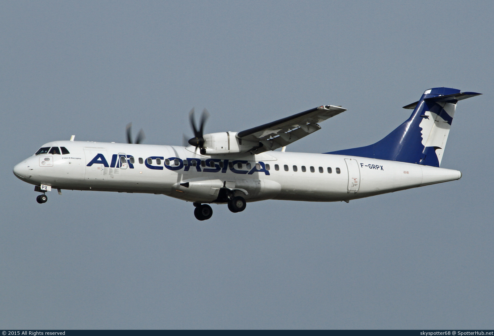 Photo of F-GRPX - ATR 72-500 operated by Air Corsica
