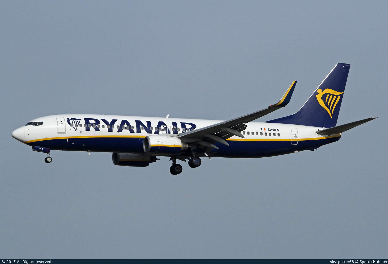 Photo of EI-DLR - Boeing 737-8AS operated by Ryanair