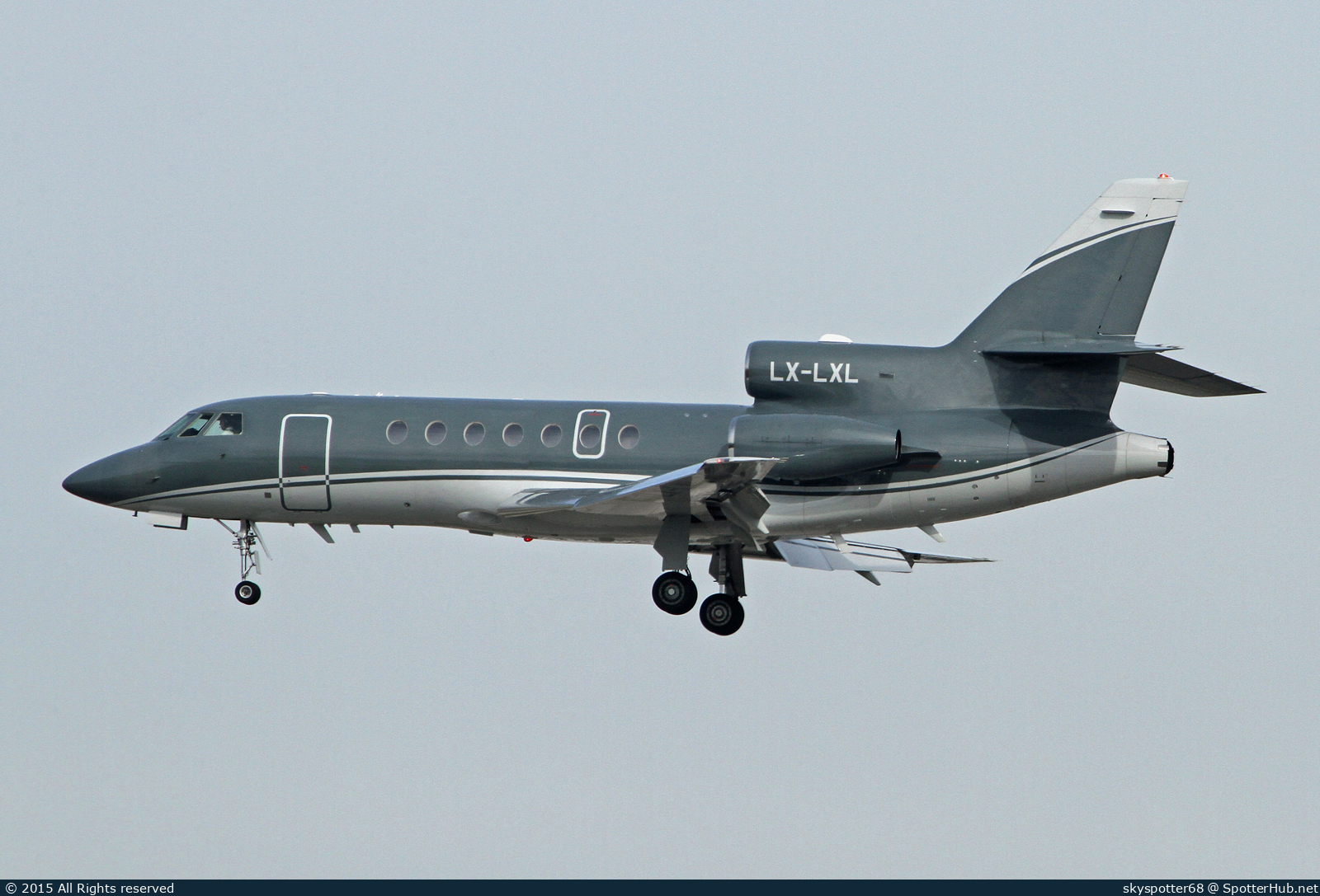 Photo of LX-LXL - Dassault Falcon 50EX operated by Global Jet Luxembourg