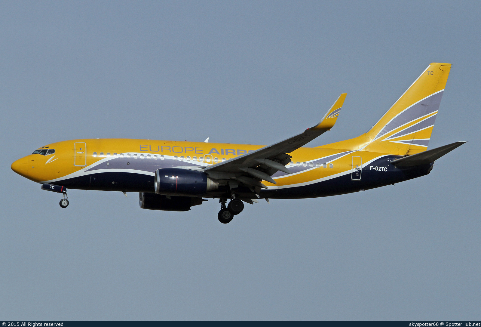 Photo of F-GZTC - Boeing 737-73V operated by Europe Airpost