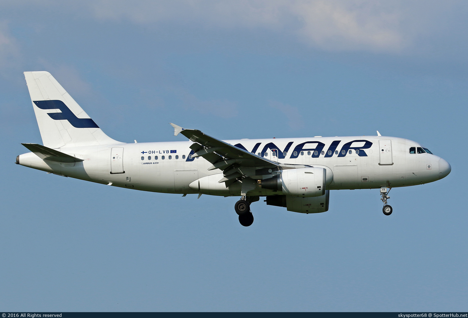 Photo of OH-LVB - Airbus A319-112 operated by Finnair