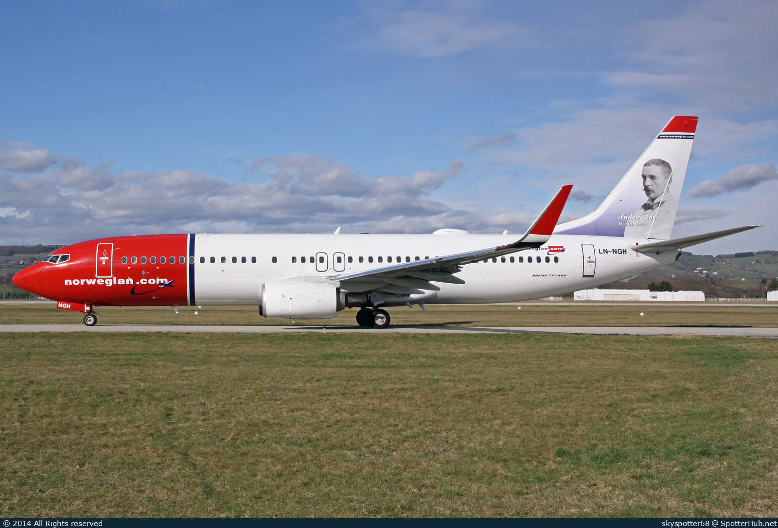 Photo of LN-NGH - Boeing 737-8JP operated by Norwegian Air Shuttle