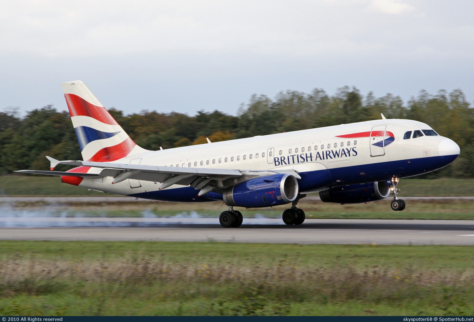 Photo of G-EUPE - Airbus A319-131 operated by British Airways
