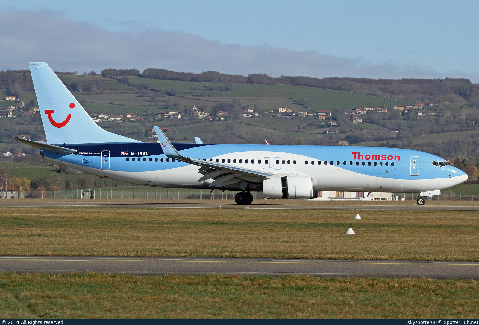 Photo of G-TAWC - Boeing 737-8K5 operated by Thomson Airways