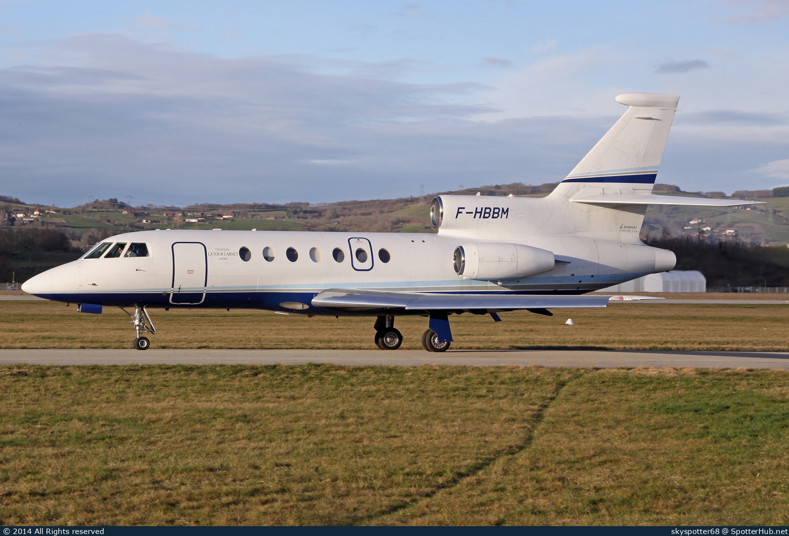 Photo of F-HBBM - Dassault Falcon 50 operated by Private