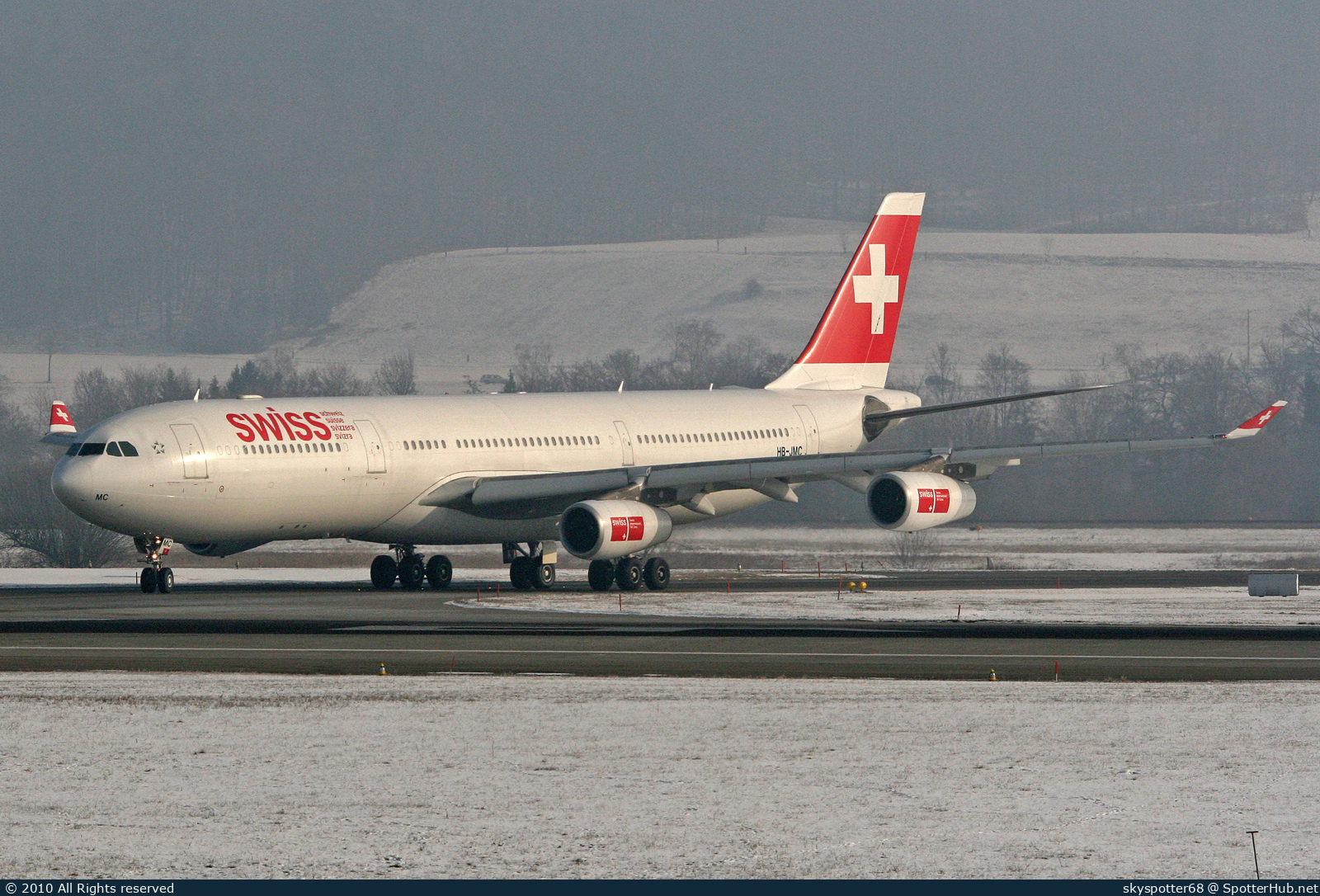 Photo of HB-JMC - Airbus A340-313 operated by Swiss International Air Lines