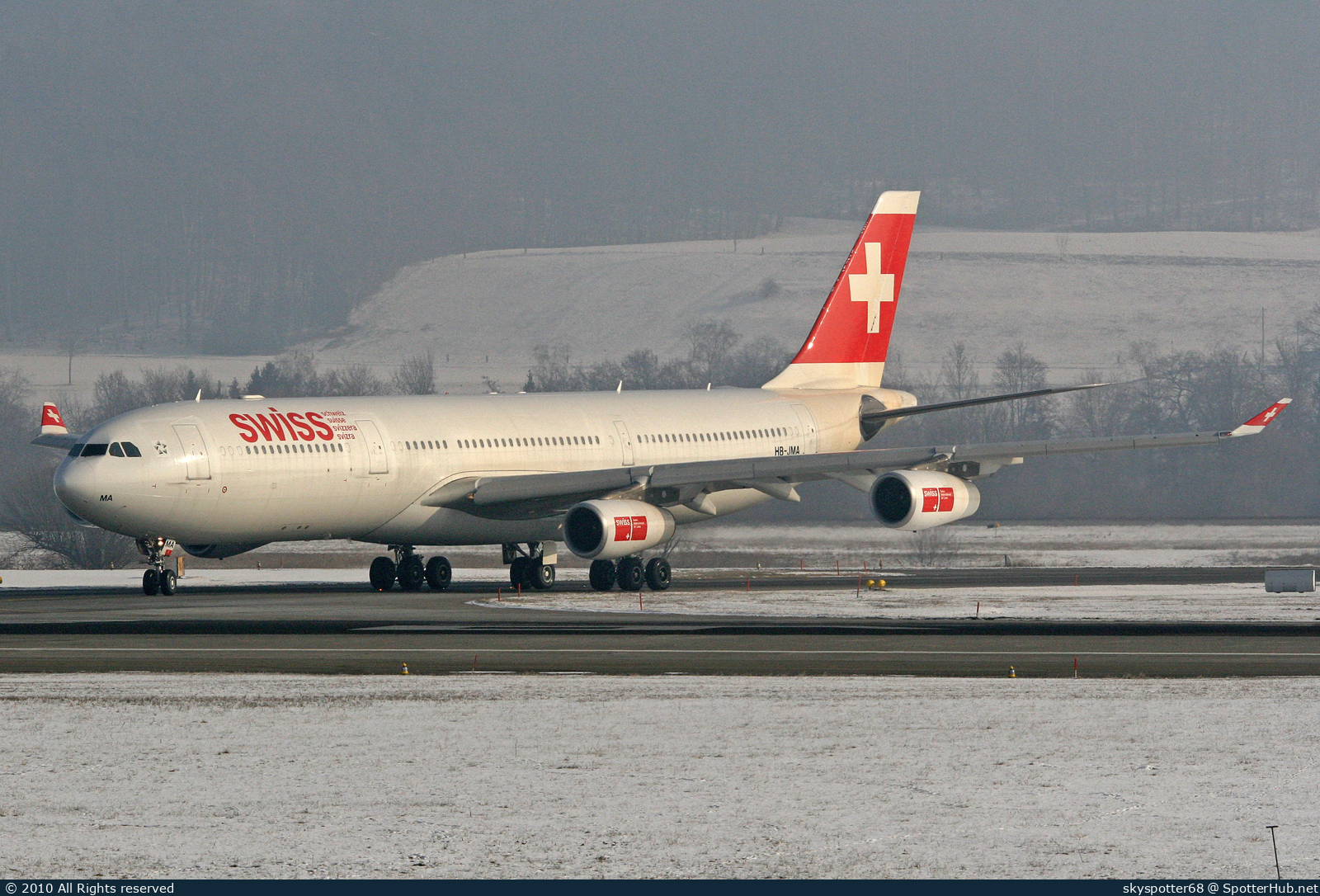 Photo of HB-JMA - Airbus A340-313 operated by Swiss International Air Lines
