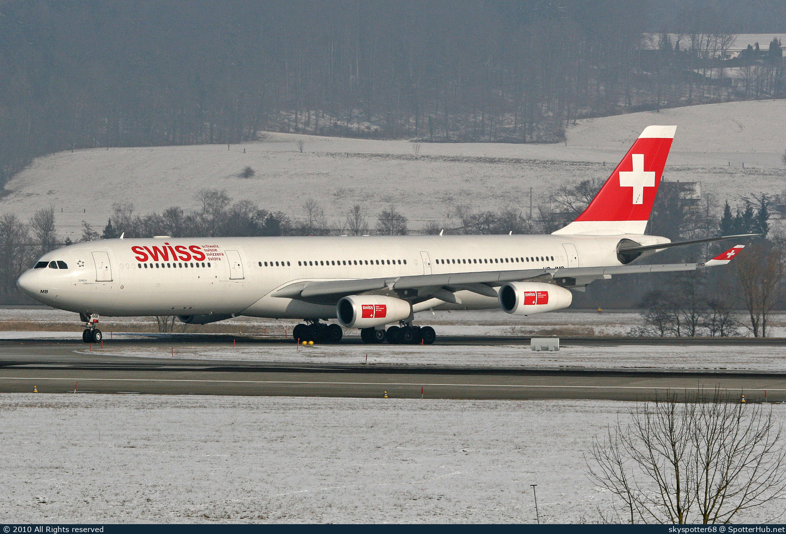 Photo of HB-JMB - Airbus A340-313 operated by Swiss International Air Lines