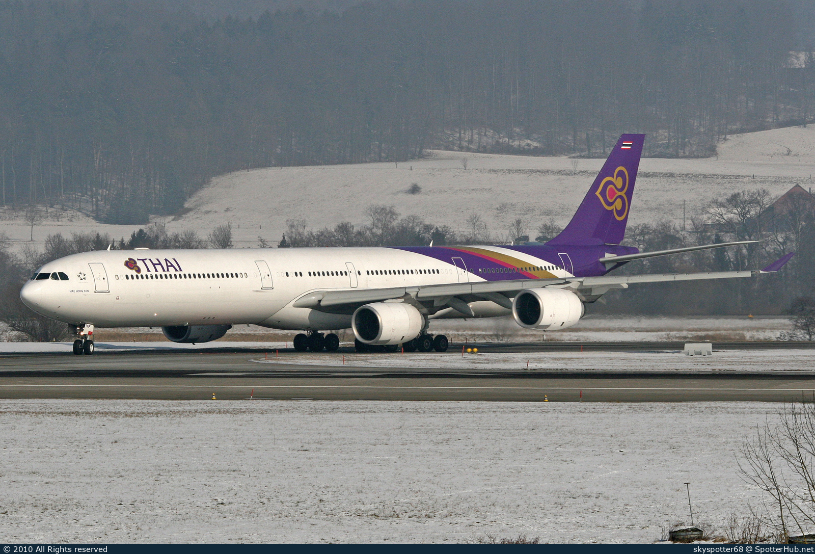 Photo of HS-TNF - Airbus A340-642 operated by Thai Airways International