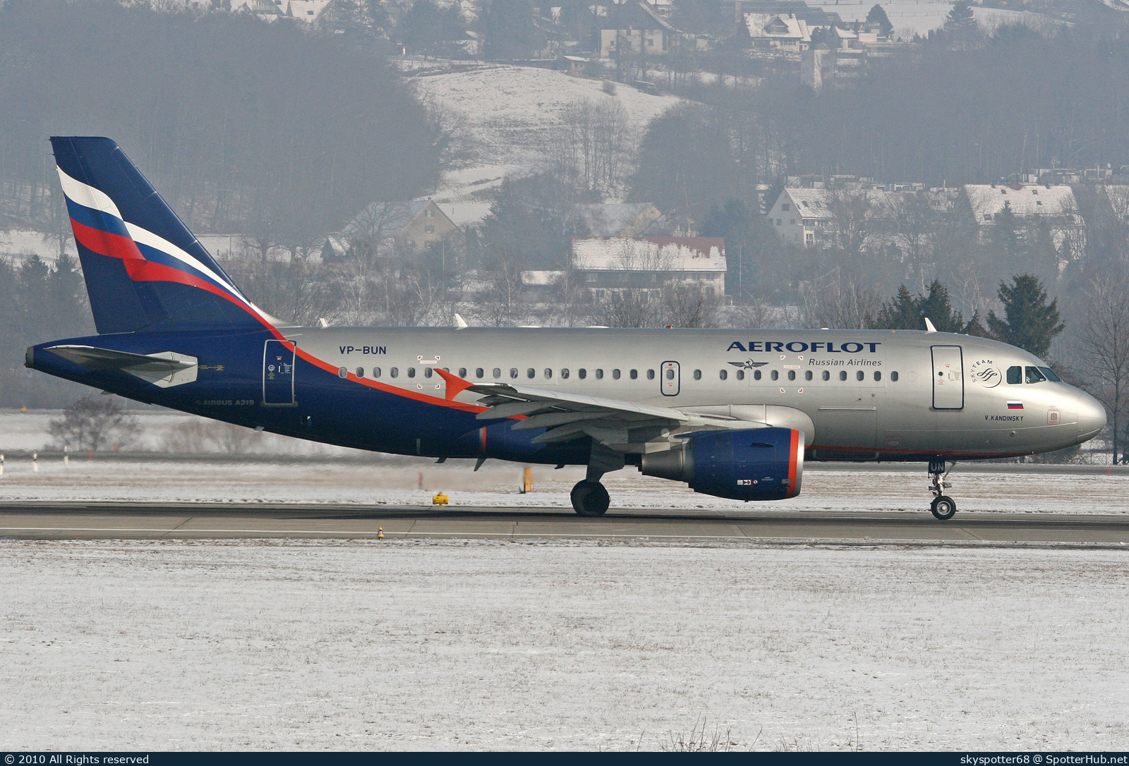 Photo of VP-BUN - Airbus A319-111 operated by Aeroflot