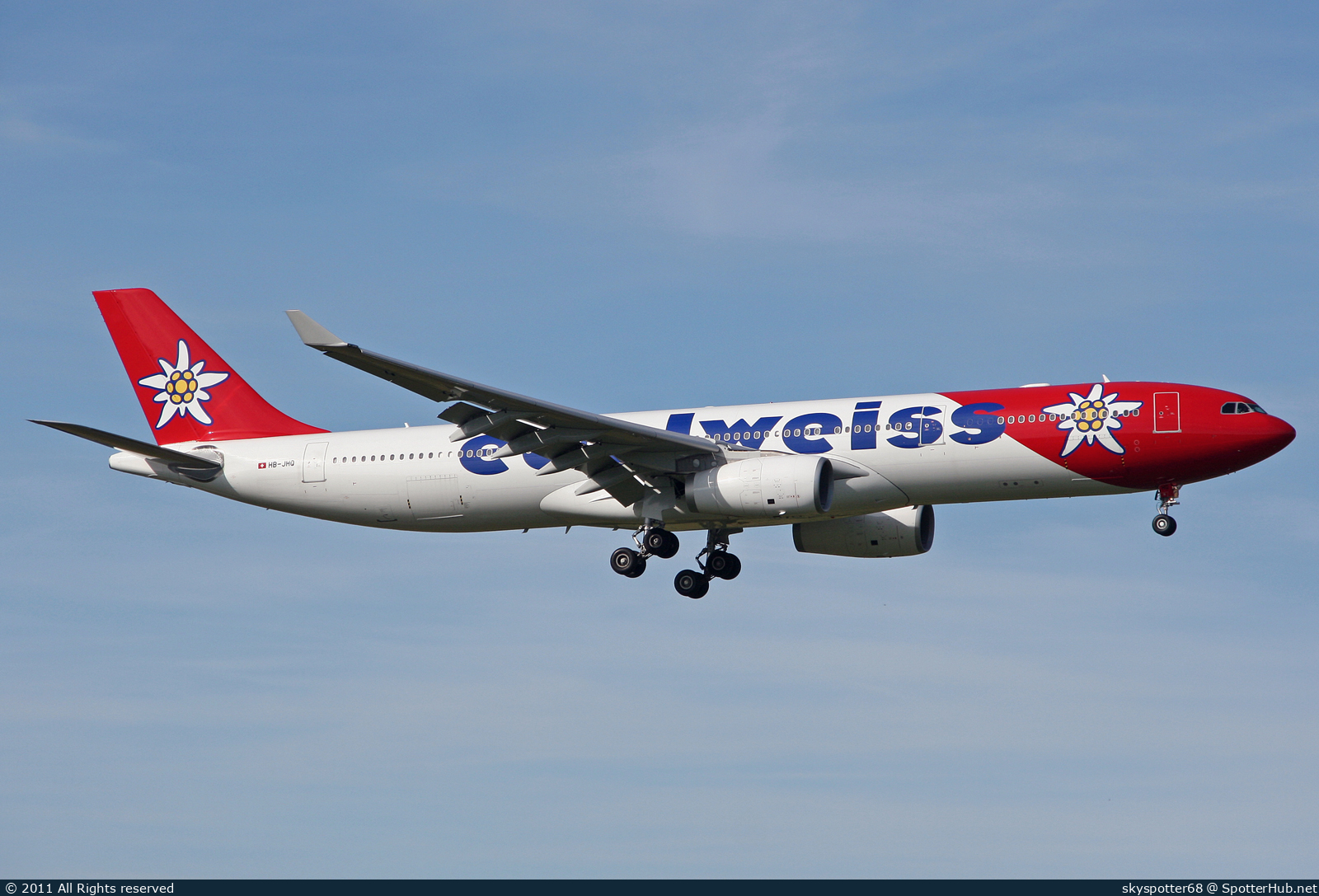 Photo of HB-JHQ - Airbus A330-343 operated by Edelweiss Air