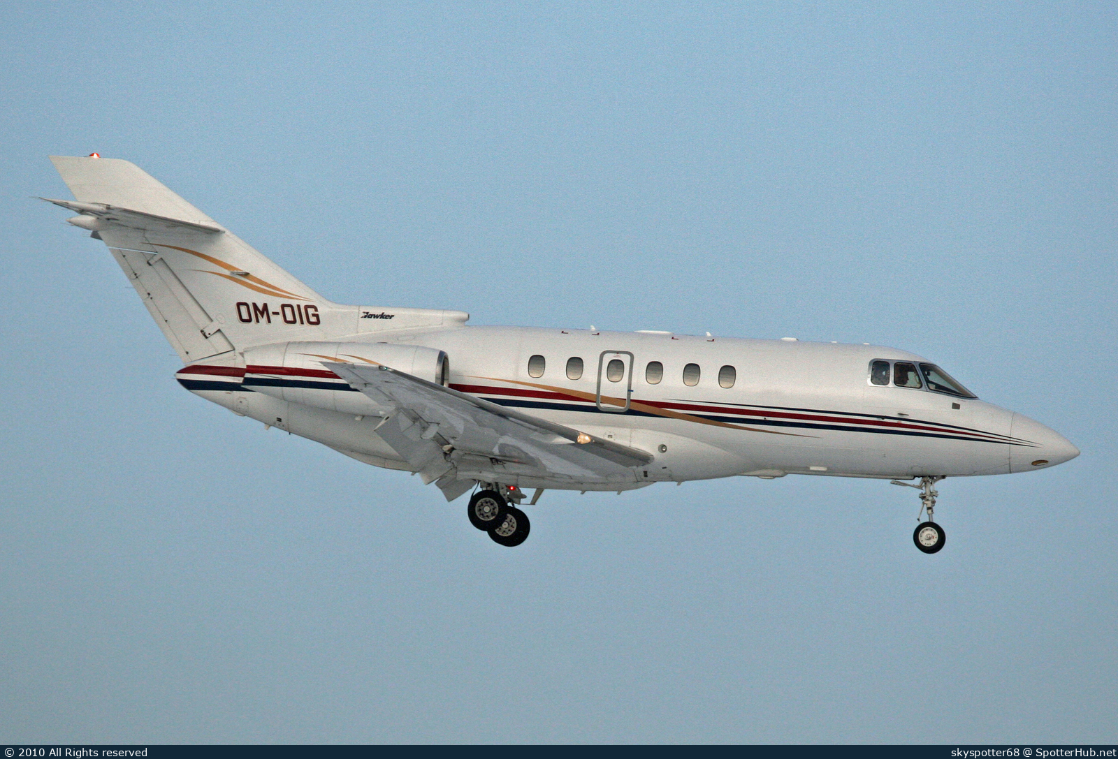 Photo of OM-OIG - Hawker Beechcraft 800XP operated by VR Jet
