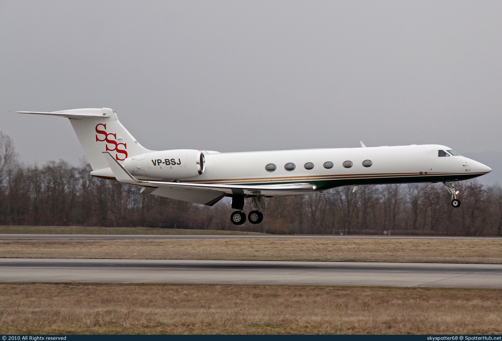Photo of VP-BSJ - Gulfstream GV operated by Jet Aviation Business Jets