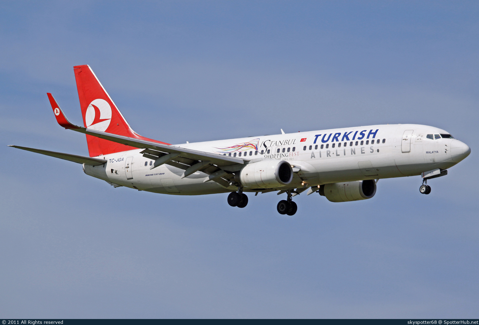 Photo of TC-JGA - Boeing 737-8F2 operated by Turkish Airlines