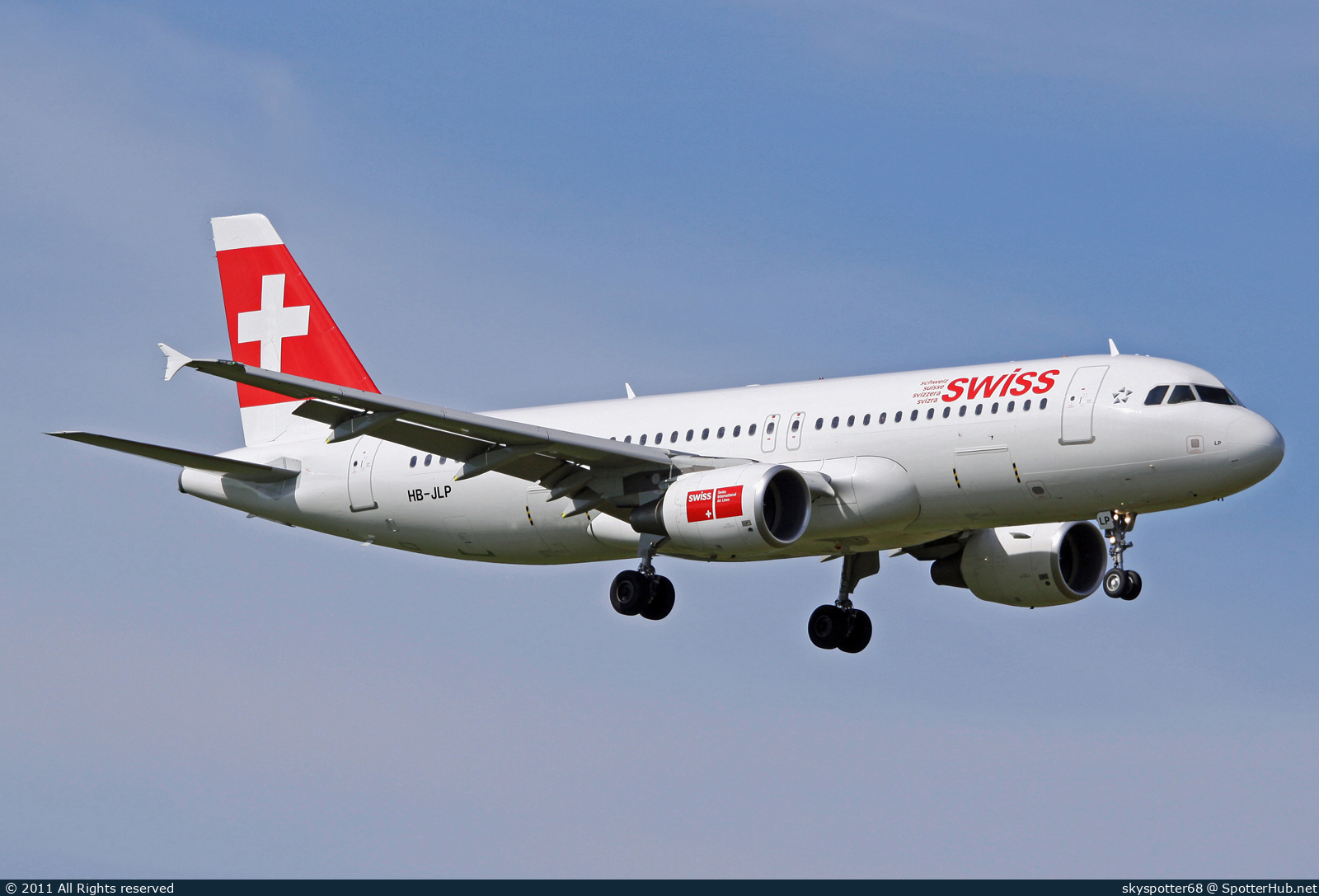 Photo of HB-JLP - Airbus A320-214 operated by Swiss International Air Lines