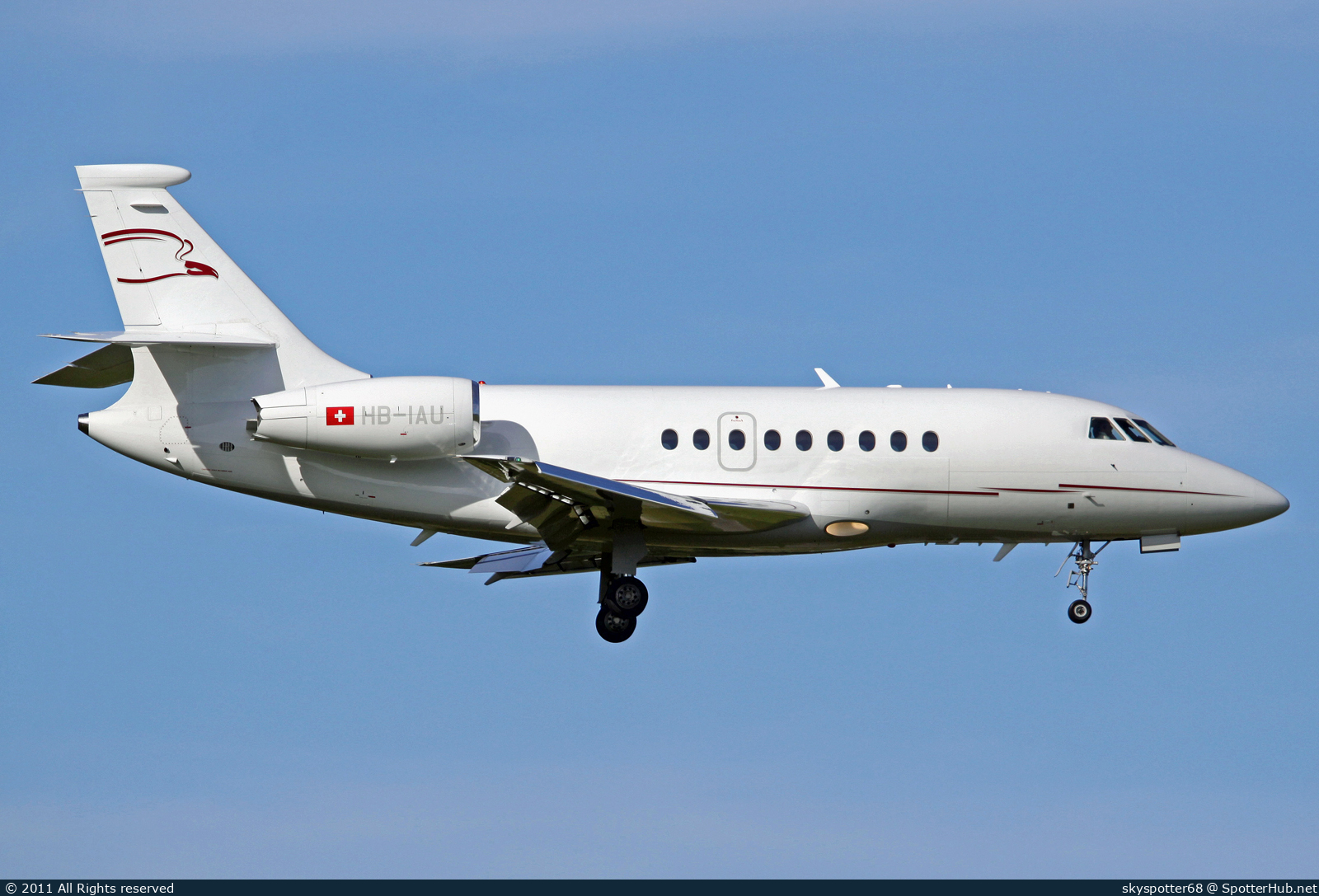 Photo of HB-IAU - Dassault Falcon 2000EX operated by Cat Aviation