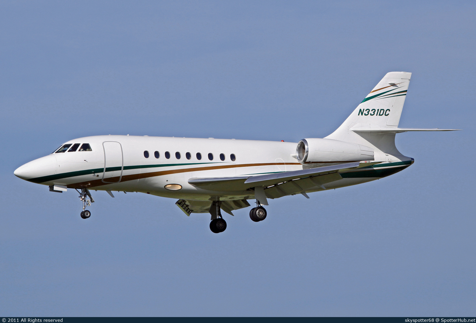 Photo of N331DC - Dassault Falcon 2000DX operated by Interstate Distributor