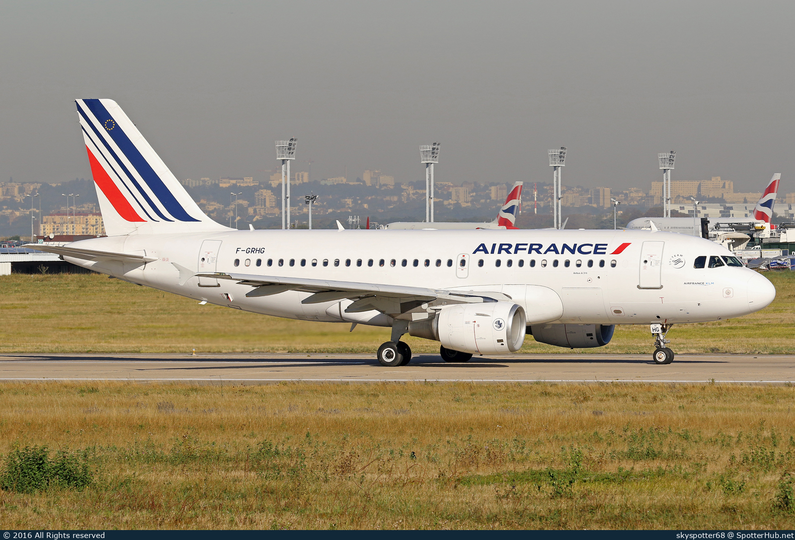 Photo of F-GRHG - Airbus A319-111 operated by Air France