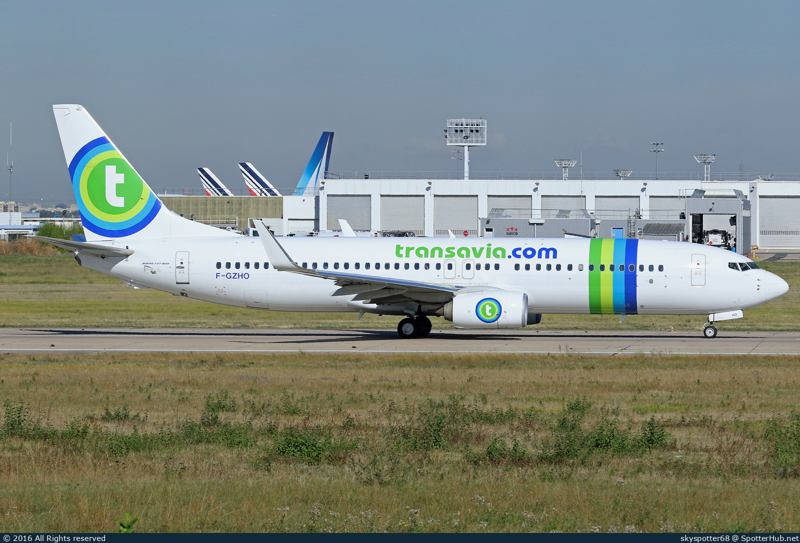 Photo of F-GZHO - Boeing 737-8K2 operated by Transavia France