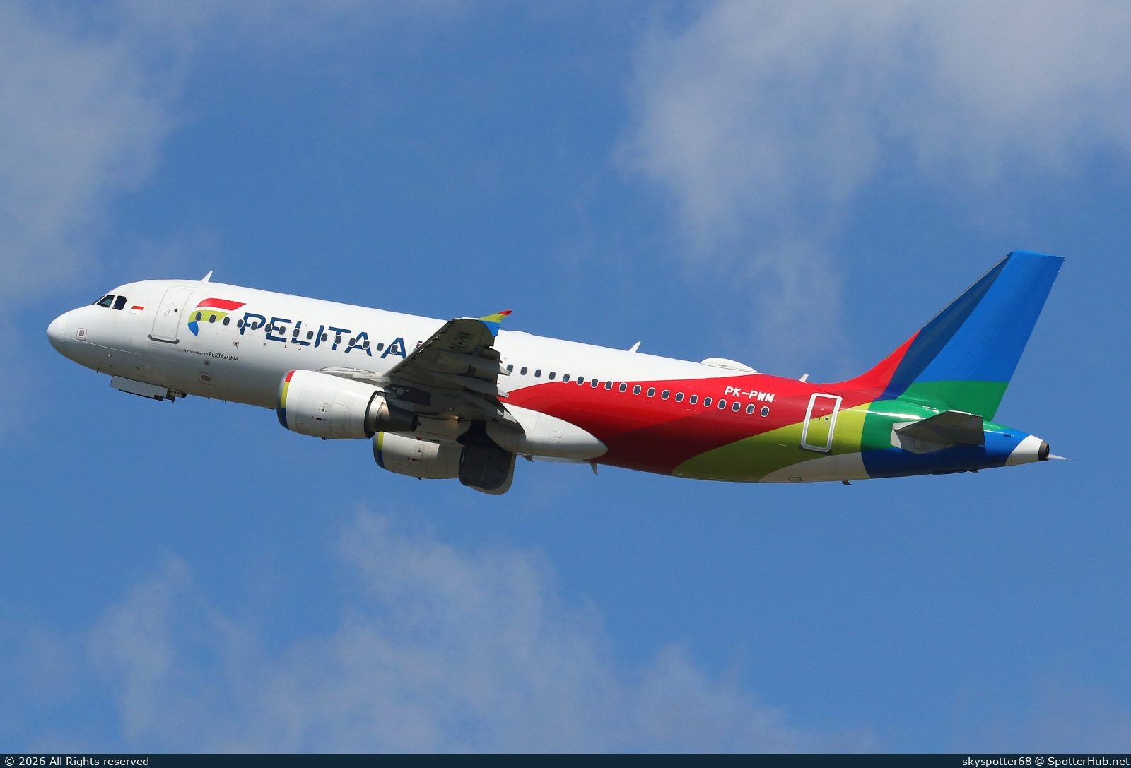 Photo of PK-PWM - Airbus A320-214 operated by Pelita Air