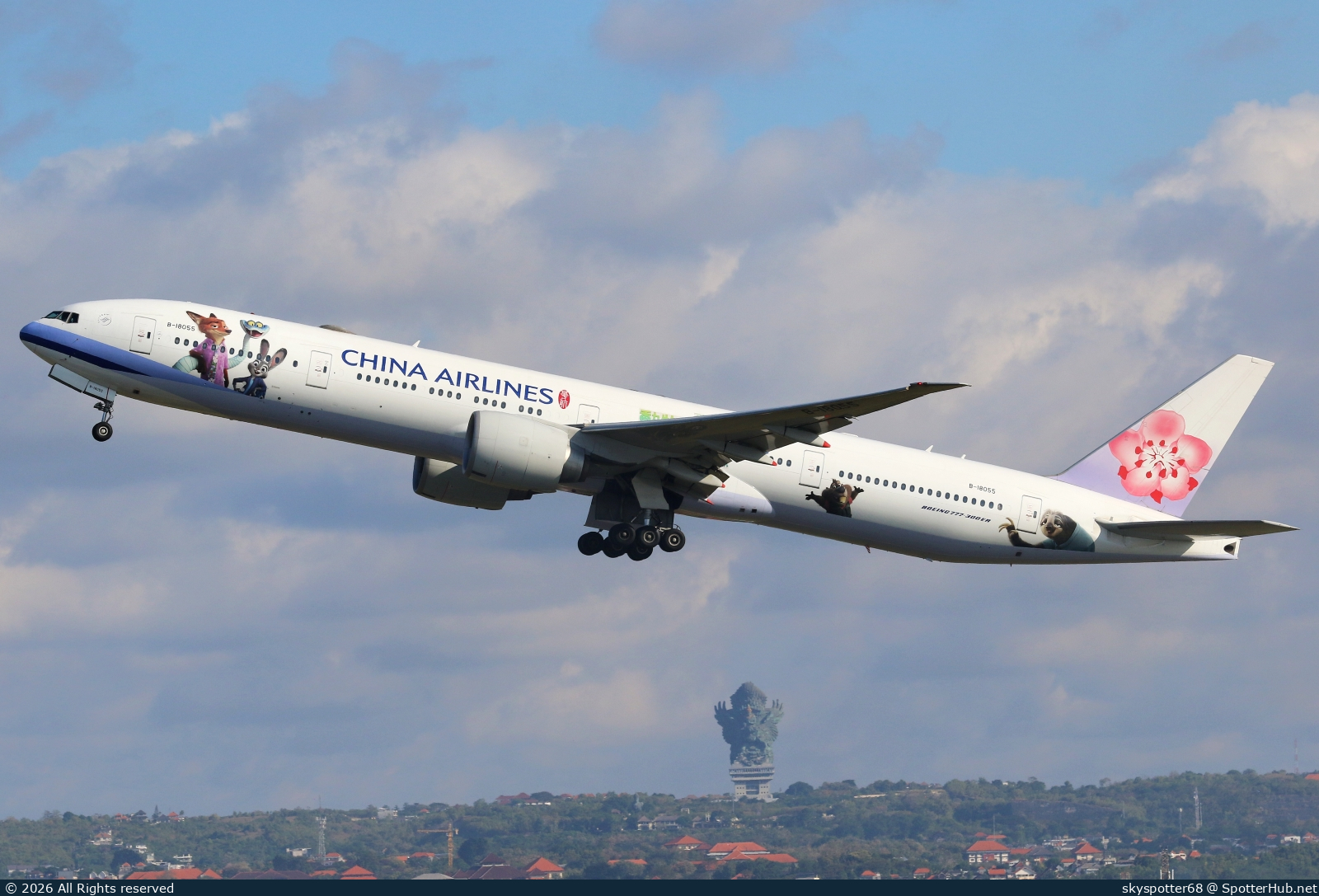 Photo of B-18055 - Boeing 777-36N(ER) operated by China Airlines
