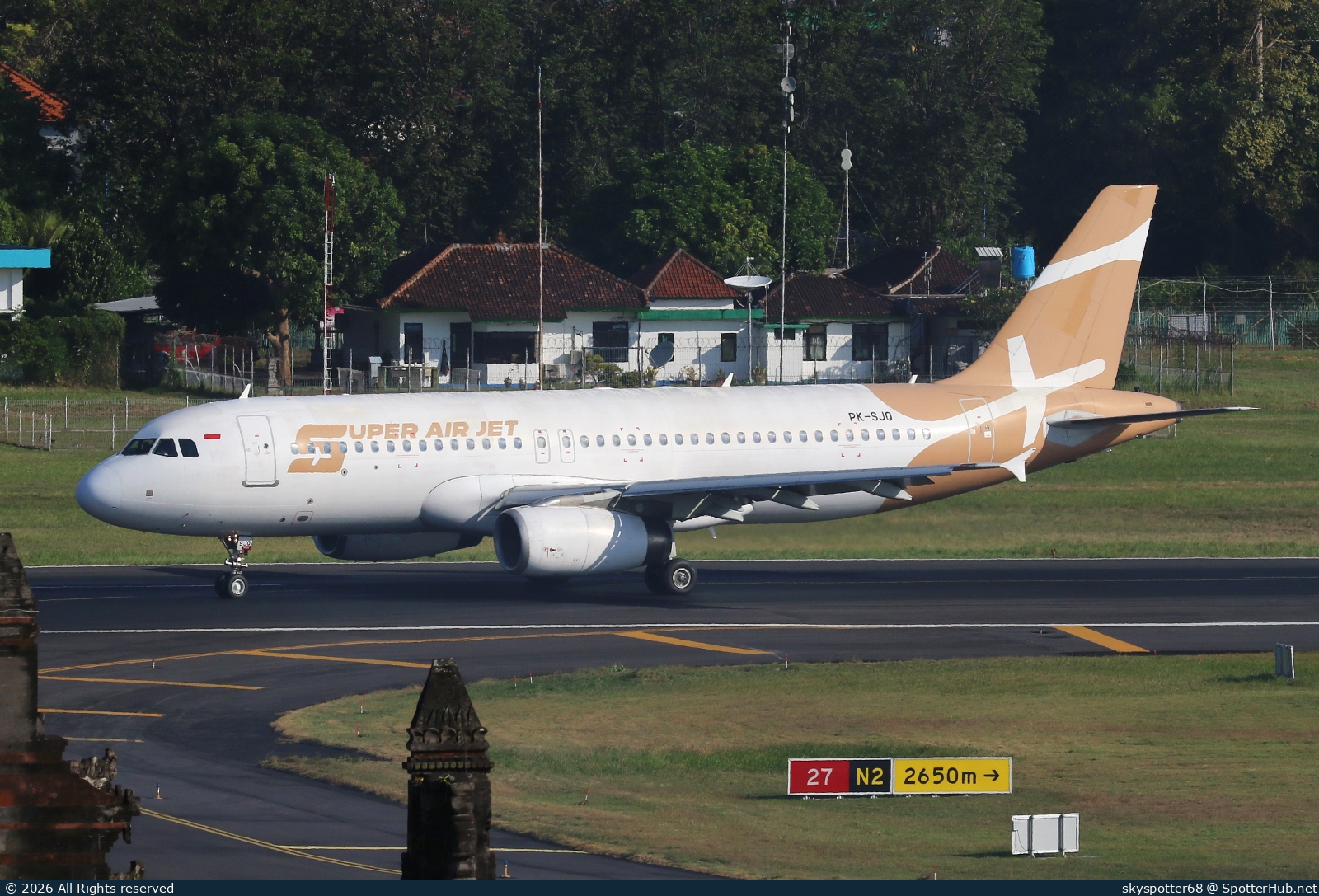 Photo of PK-SJQ - Airbus A320-232 operated by Super Air Jet