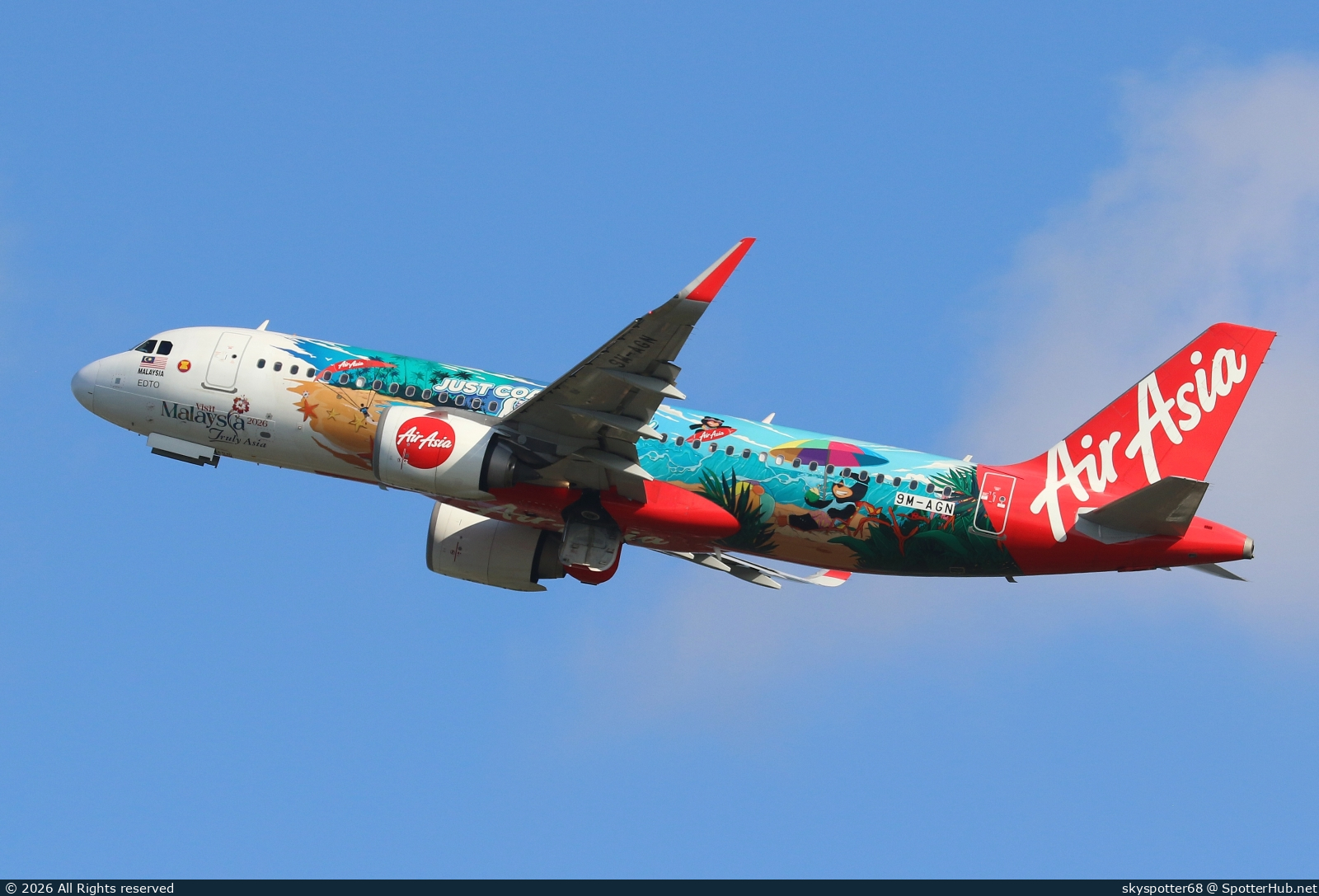 Photo of 9M-AGN - Airbus A320-251N operated by AirAsia
