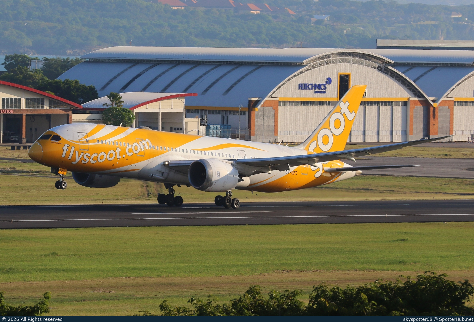 Photo of 9V-OFC - Boeing 787-8 Dreamliner operated by Scoot