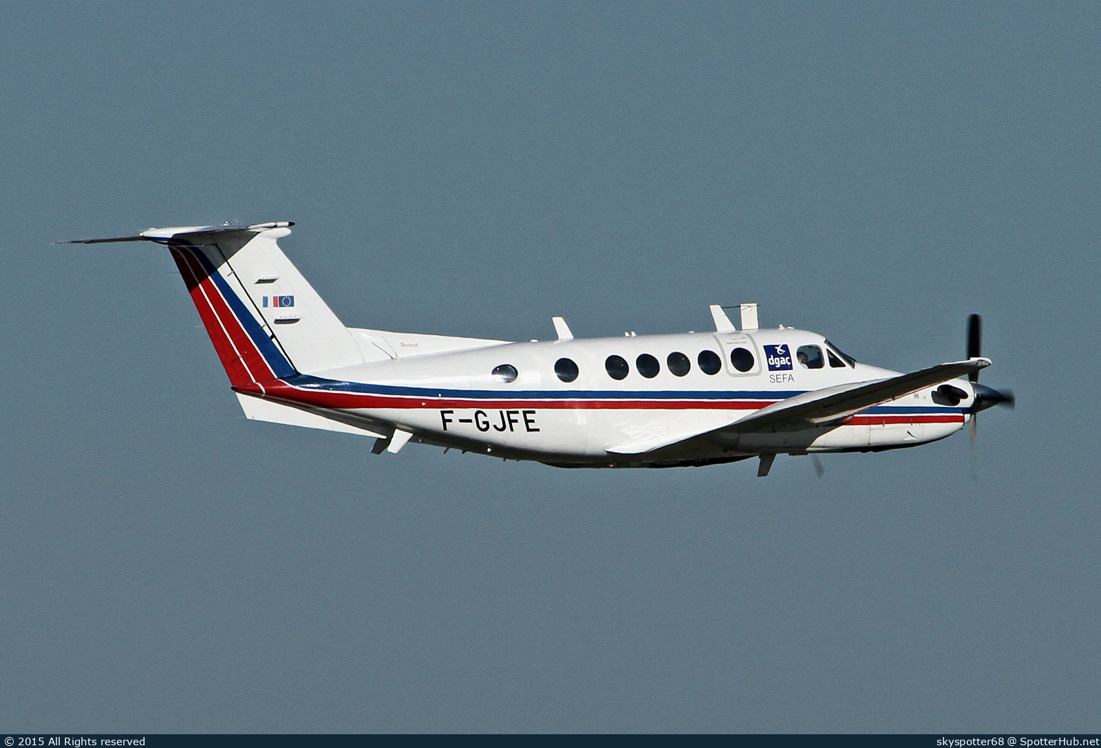 Photo of F-GJFE - Beechcraft B200 Super King Air operated by DGAC Direction Générale de l'Aviation Civile