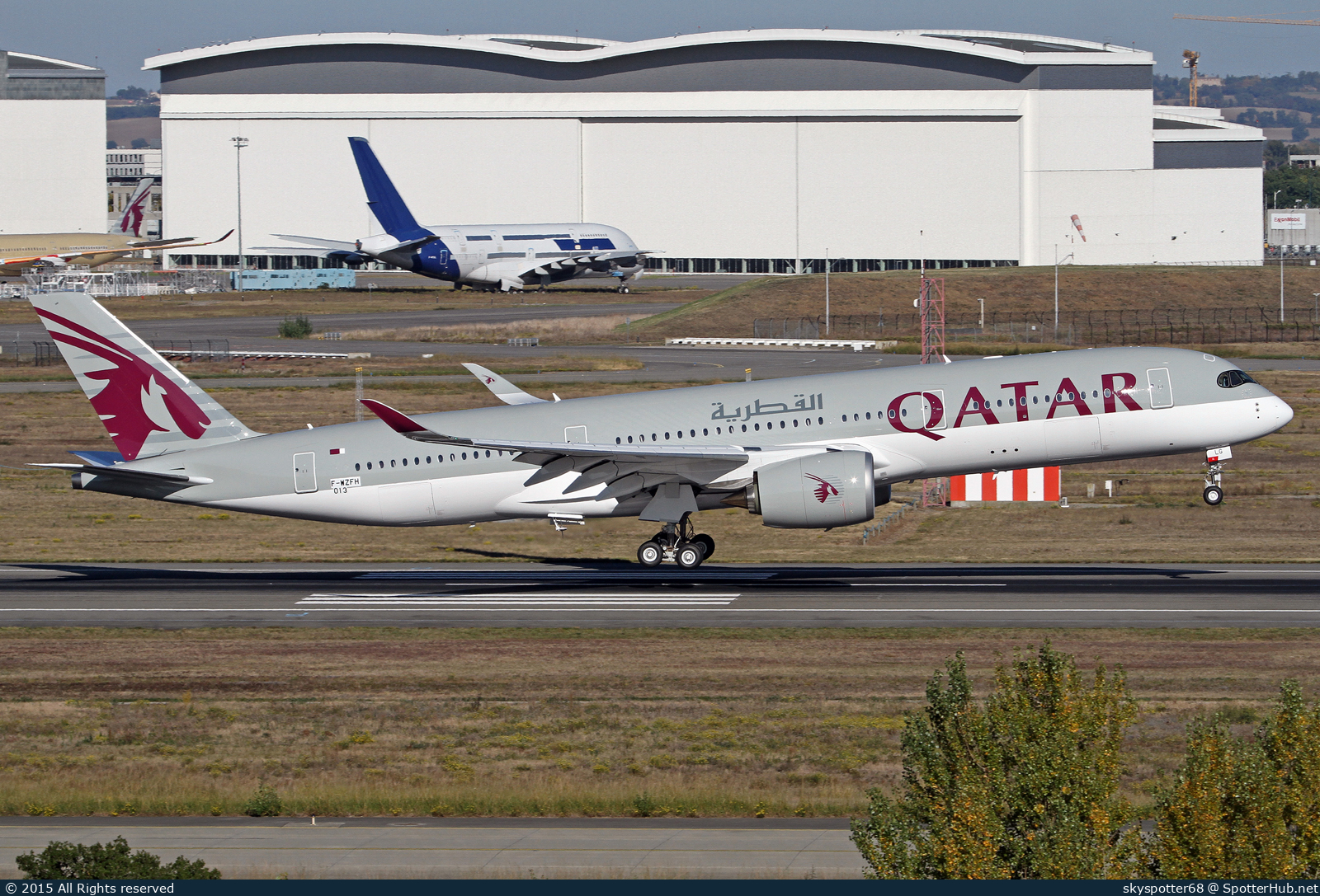 Photo of F-WZFH - Airbus A350-941 operated by Qatar Airways