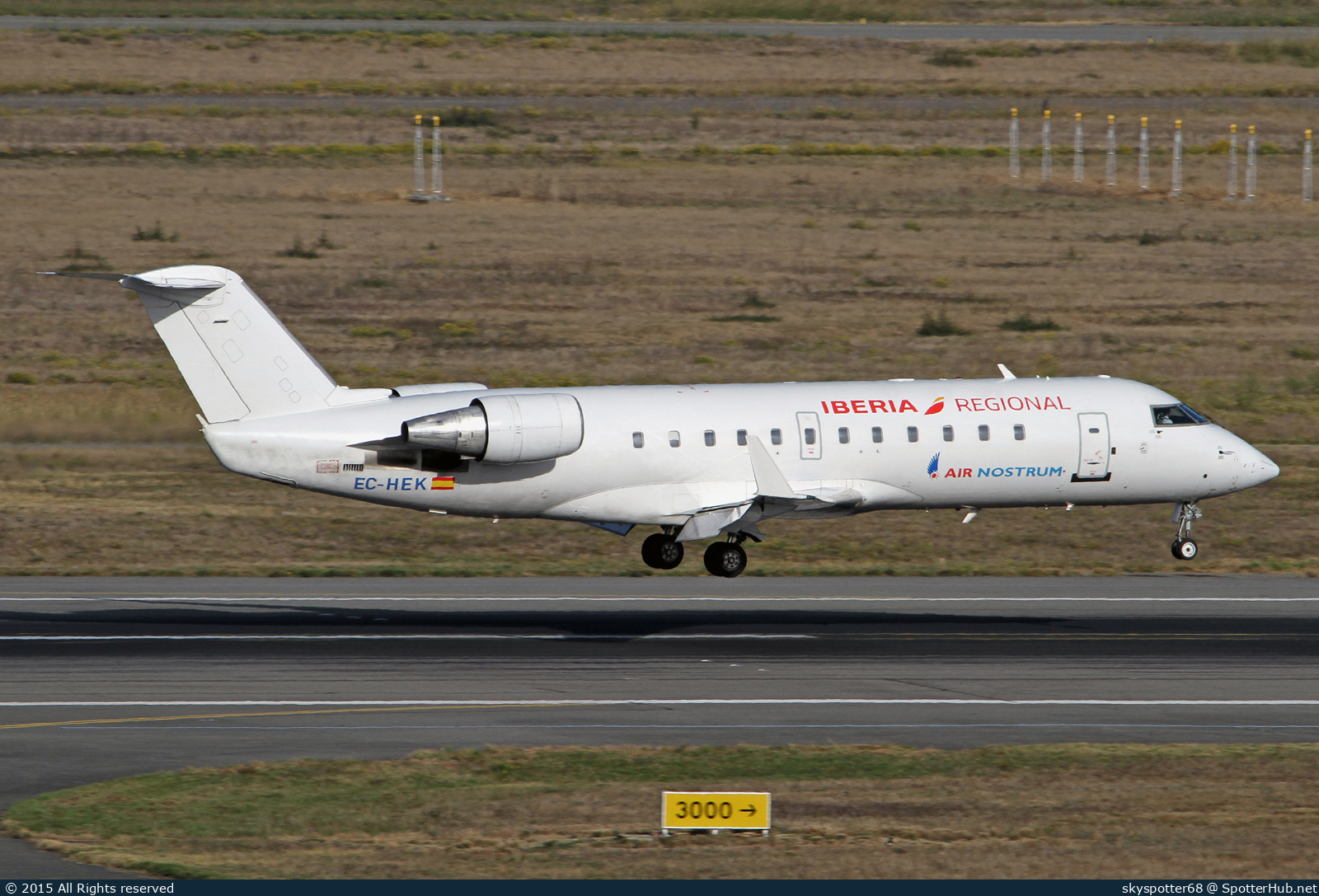 Photo of EC-HEK - Bombardier CRJ-200ER operated by Iberia Regional (opb Air Nostrum)