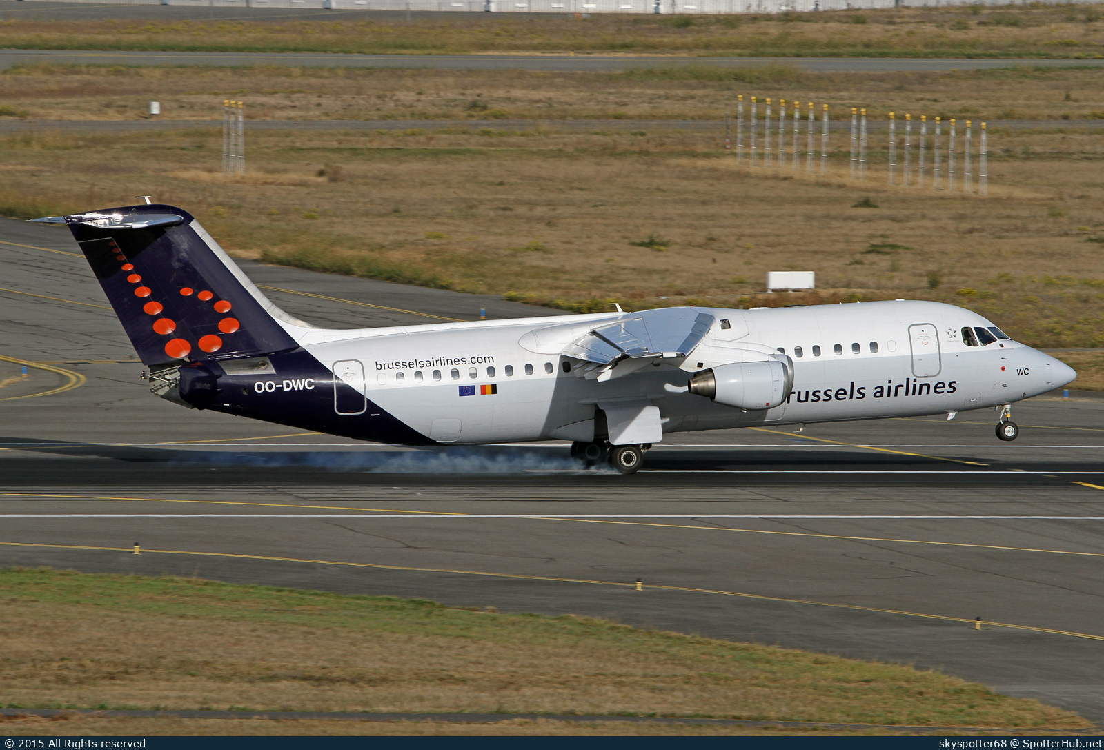 Photo of OO-DWC - British Aerospace Avro RJ100 operated by Brussels Airlines
