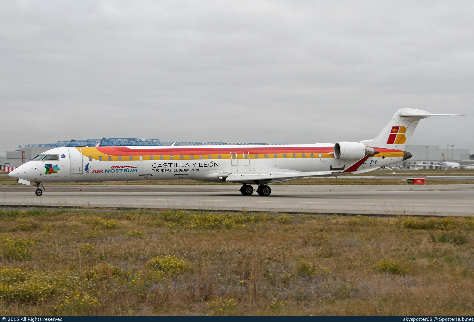 Photo of EC-JYV - Bombardier CRJ-900ER operated by Iberia Regional (opb Air Nostrum)