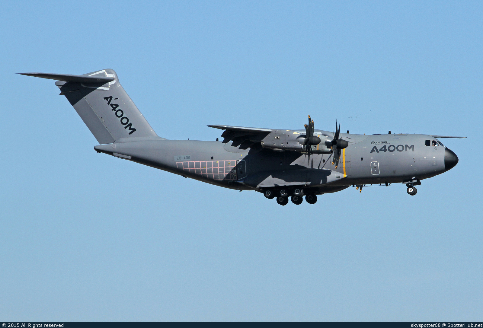 Photo of EC-406 - Airbus A400M Atlas operated by Airbus Defence and Space