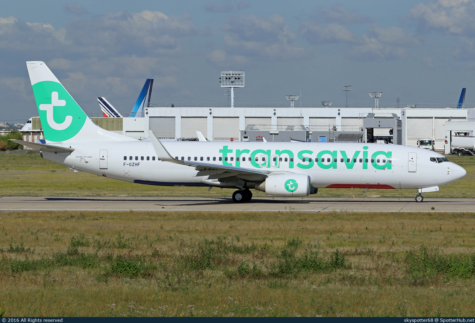 Photo of F-GZHF - Boeing 737-8HX operated by Transavia France