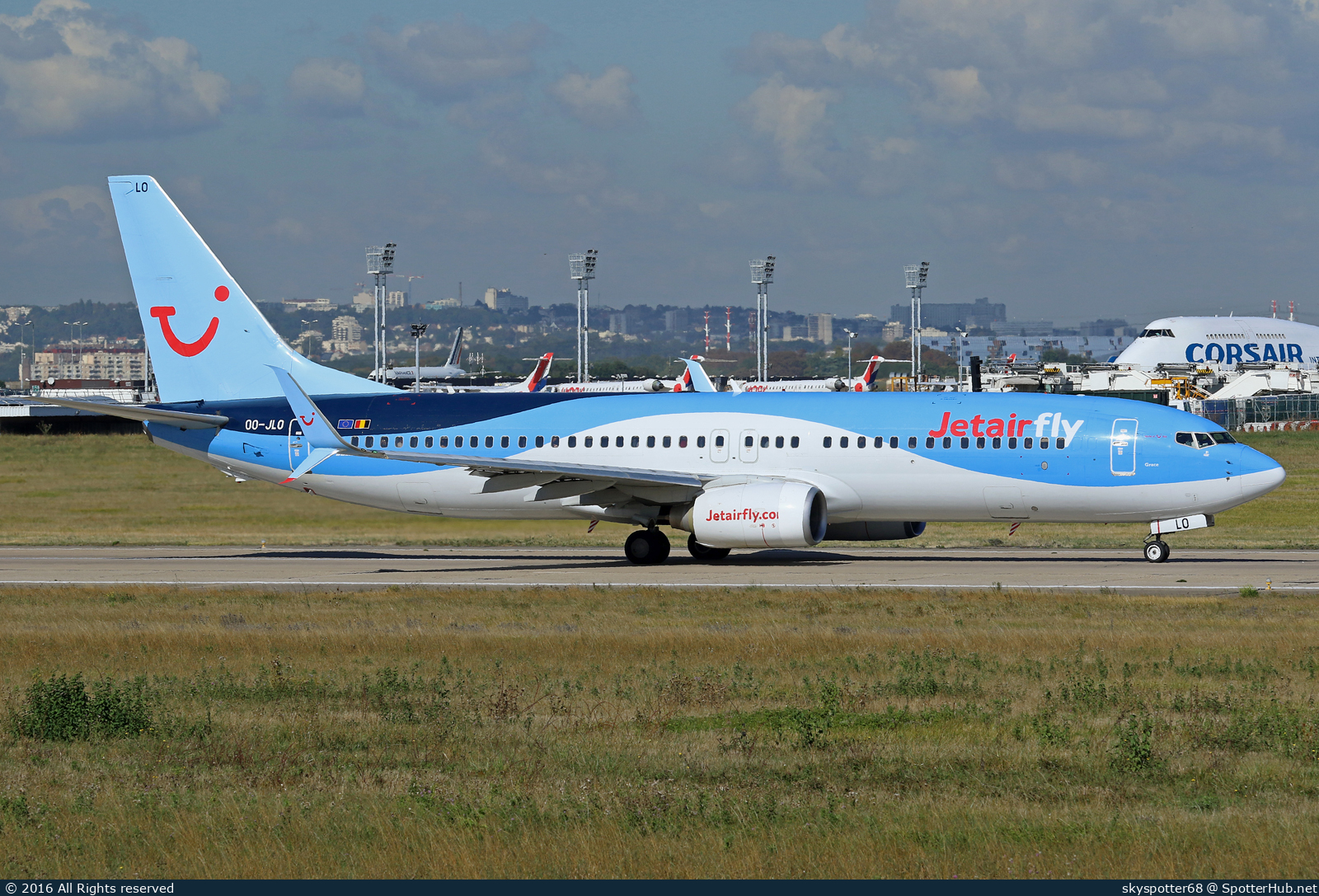 Photo of OO-JLO - Boeing 737-8K5 operated by Jetairfly