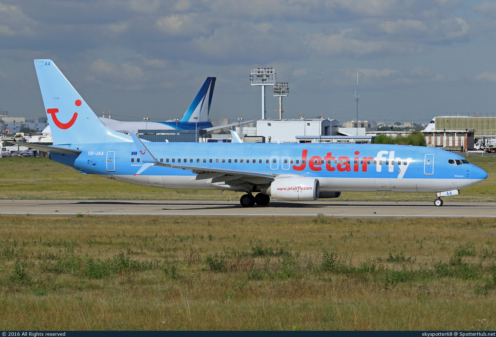 Photo of OO-JAA - Boeing 737-8BK operated by Jetairfly
