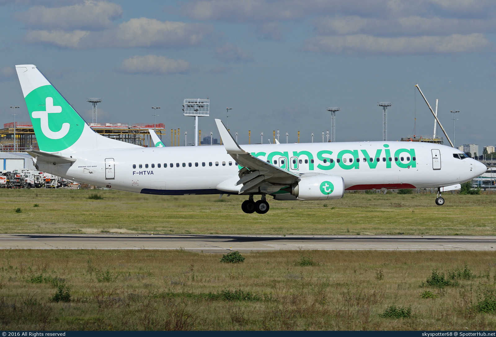 Photo of F-HTVA - Boeing 737-8K2 operated by Transavia France