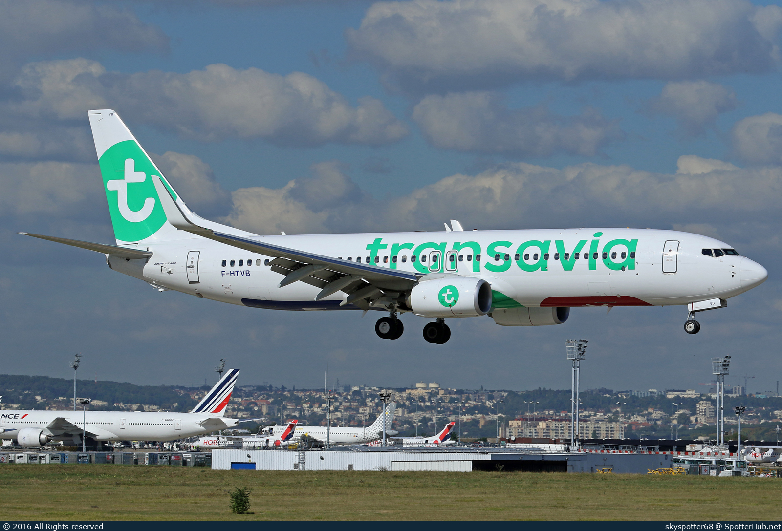 Photo of F-HTVB - Boeing 737-8K2 operated by Transavia France