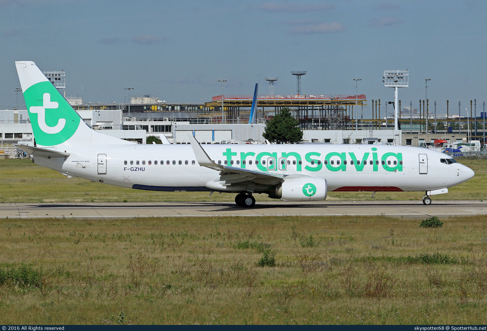 Photo of F-GZHU - Boeing 737-8K2 operated by Transavia France