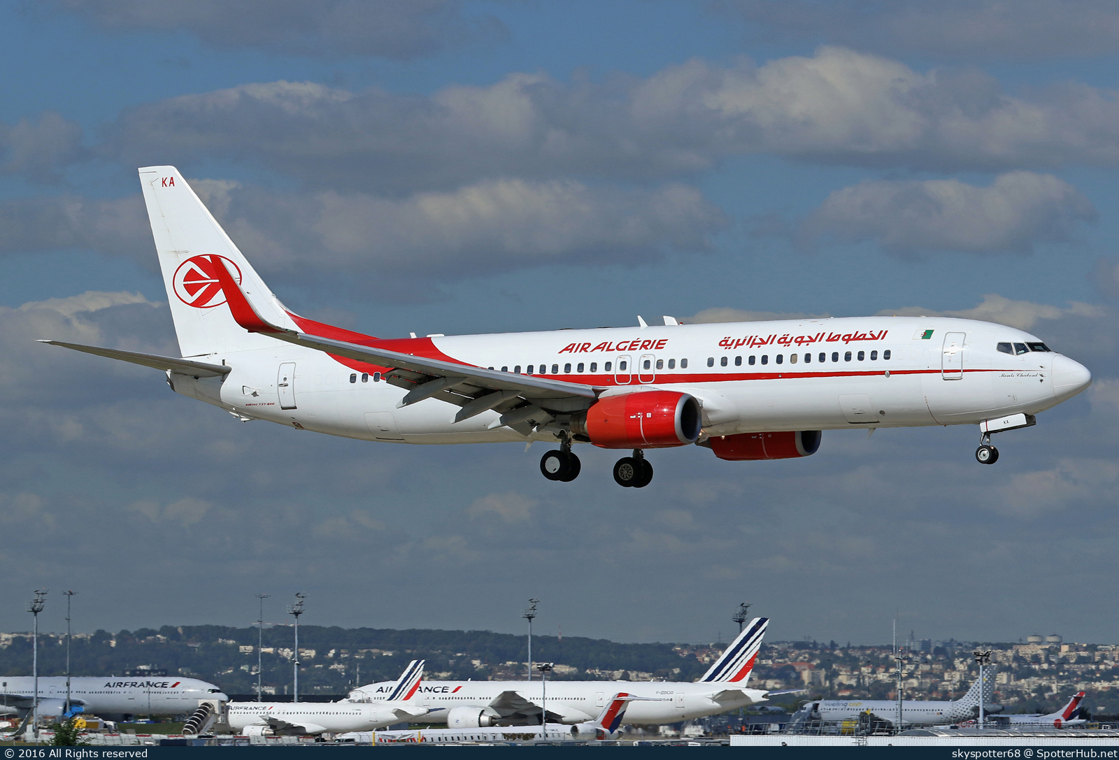 Photo of 7T-VKA - Boeing 737-8D6 operated by Air Algérie