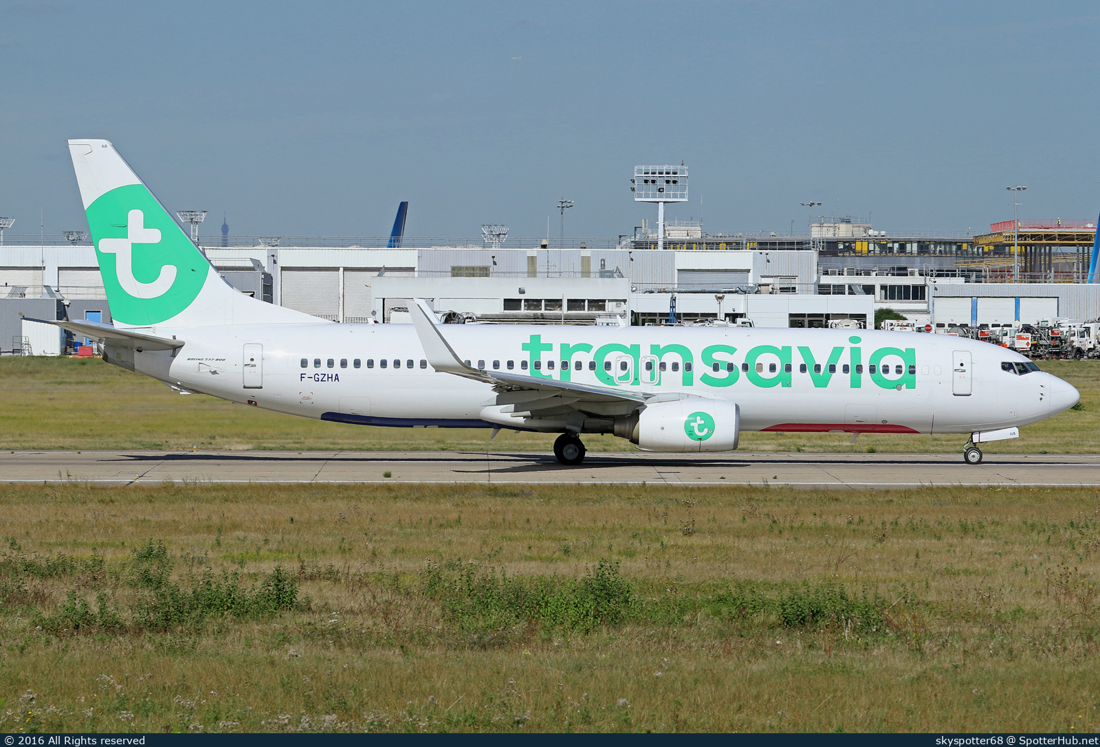 Photo of F-GZHA - Boeing 737-8GJ operated by Transavia France