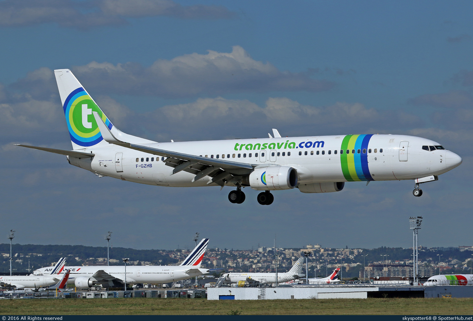 Photo of F-GZHB - Boeing 737-8GJ operated by Transavia France