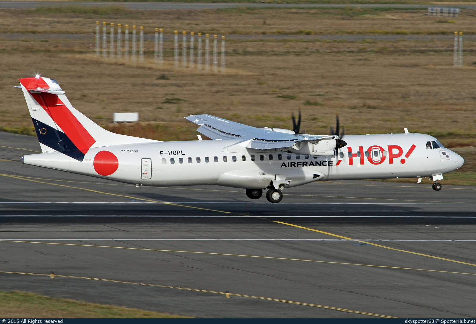 Photo of F-HOPL - ATR 72-600 operated by Air France HOP