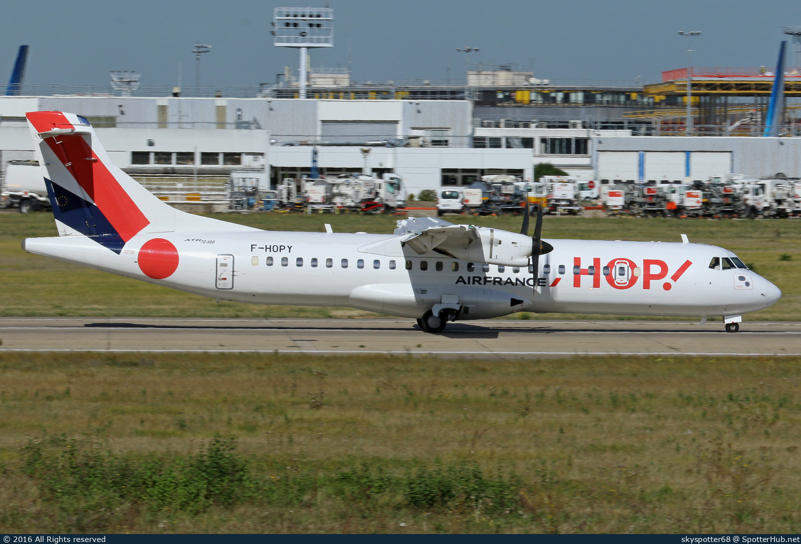 Photo of F-HOPY - ATR 72-600 operated by Air France HOP
