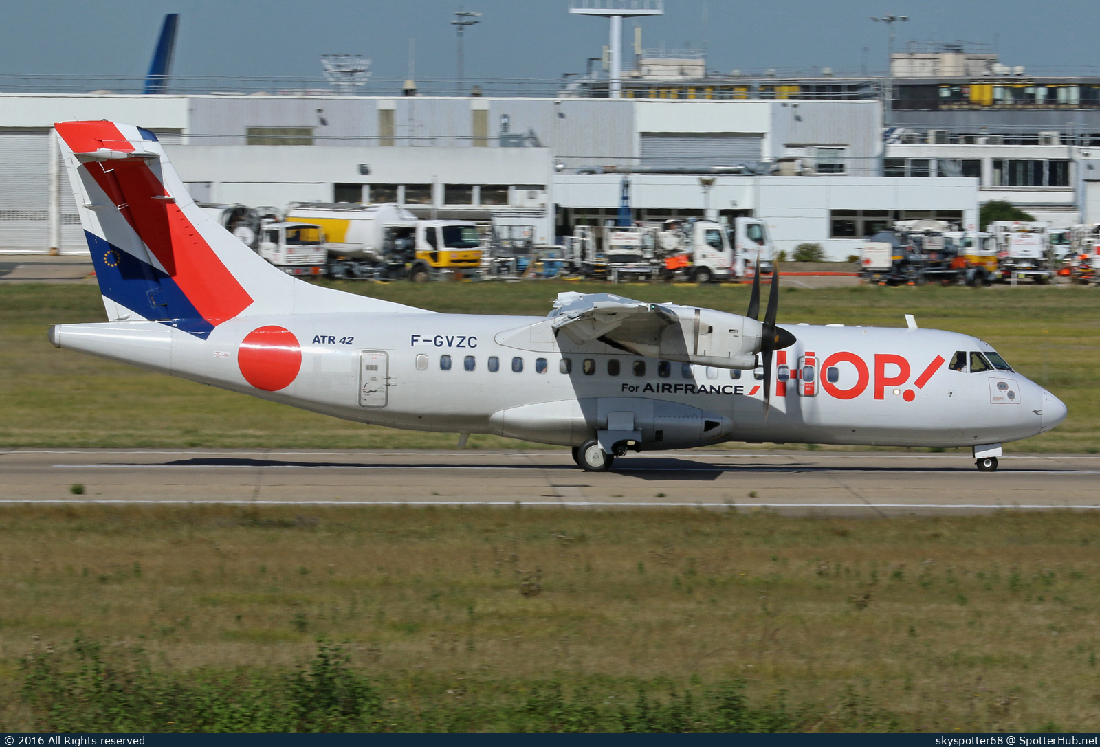 Photo of F-GVZC - ATR 42-500 operated by Air France HOP