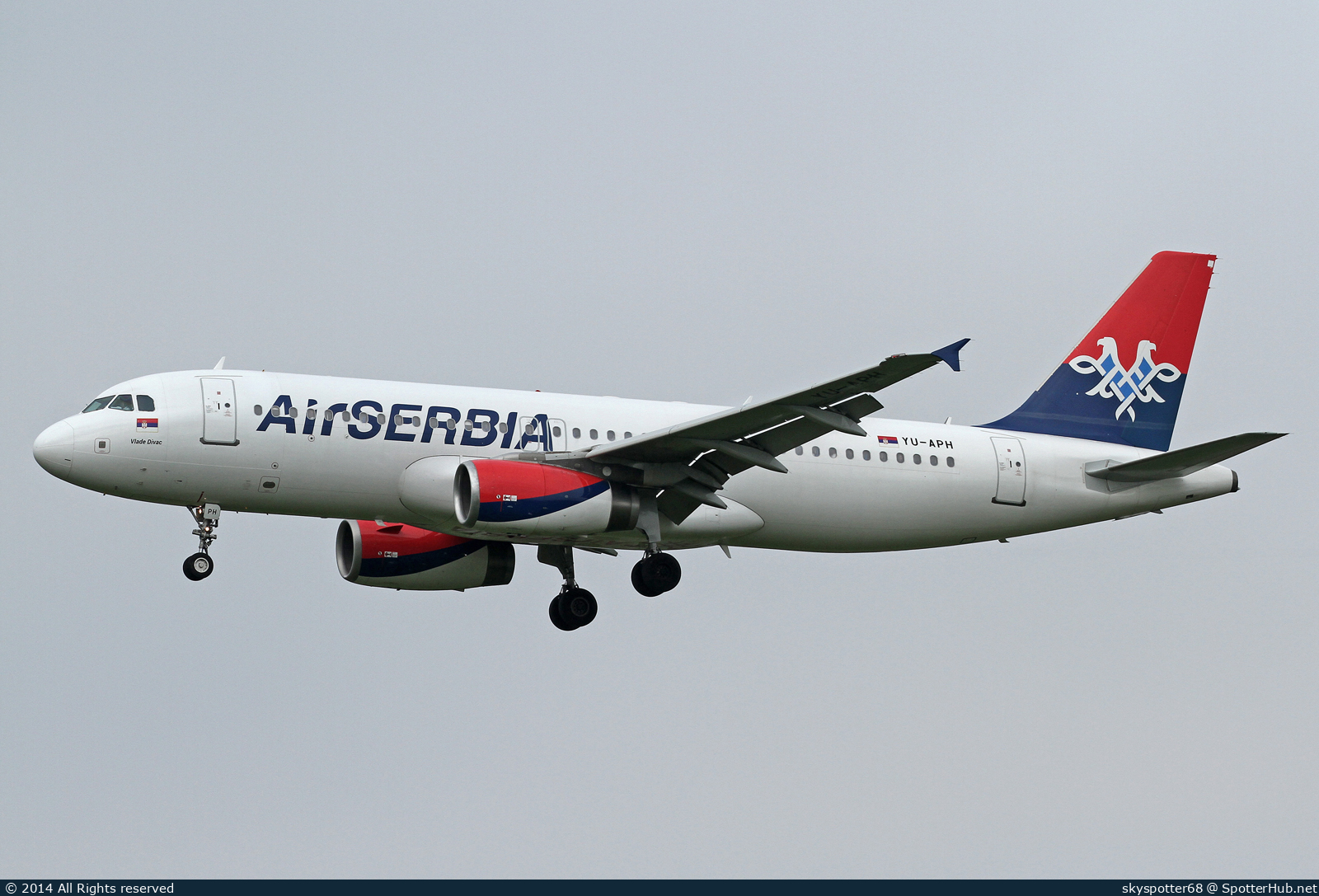 Photo of YU-APH - Airbus A320-232 operated by Air Serbia