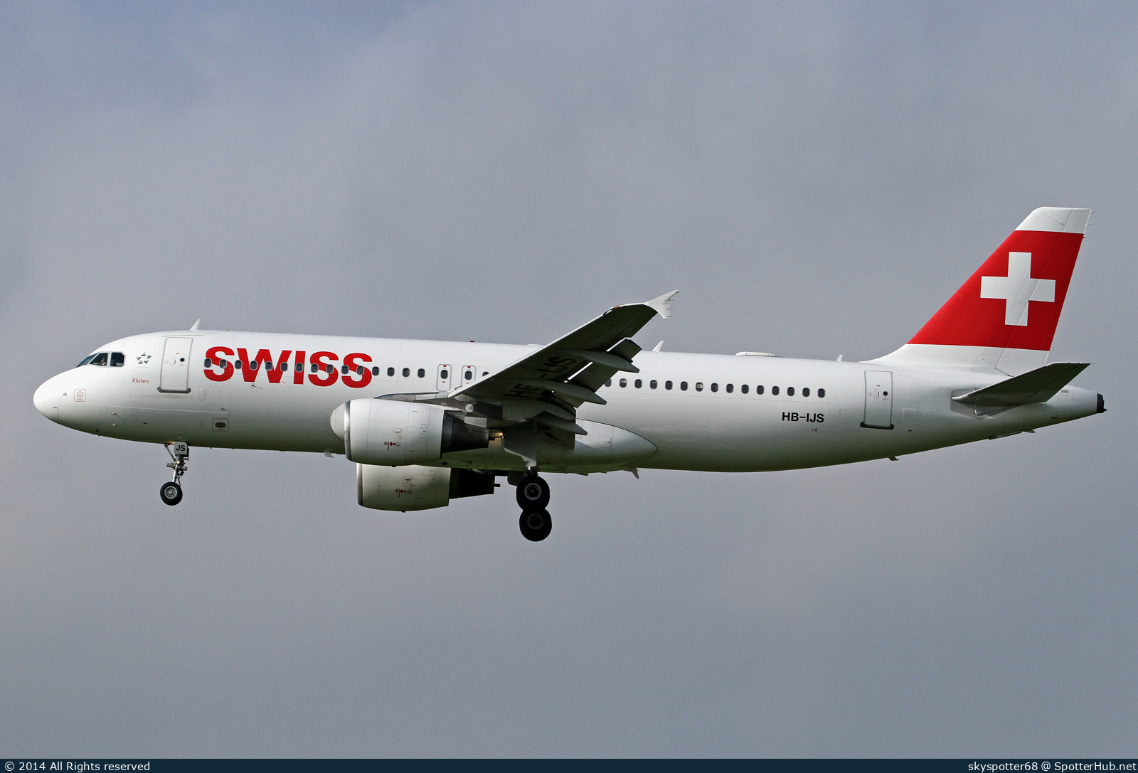 Photo of HB-IJS - Airbus A320-214 operated by Swiss International Air Lines